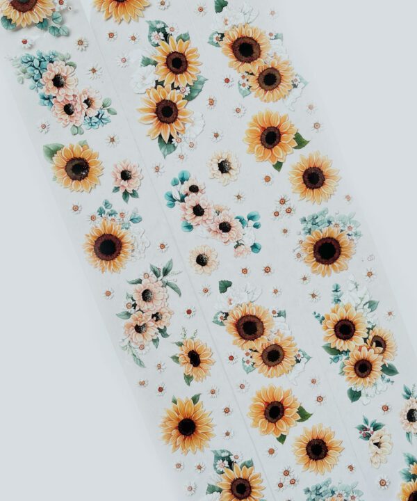 Washitape PET Ref. Sunflower x 1mt