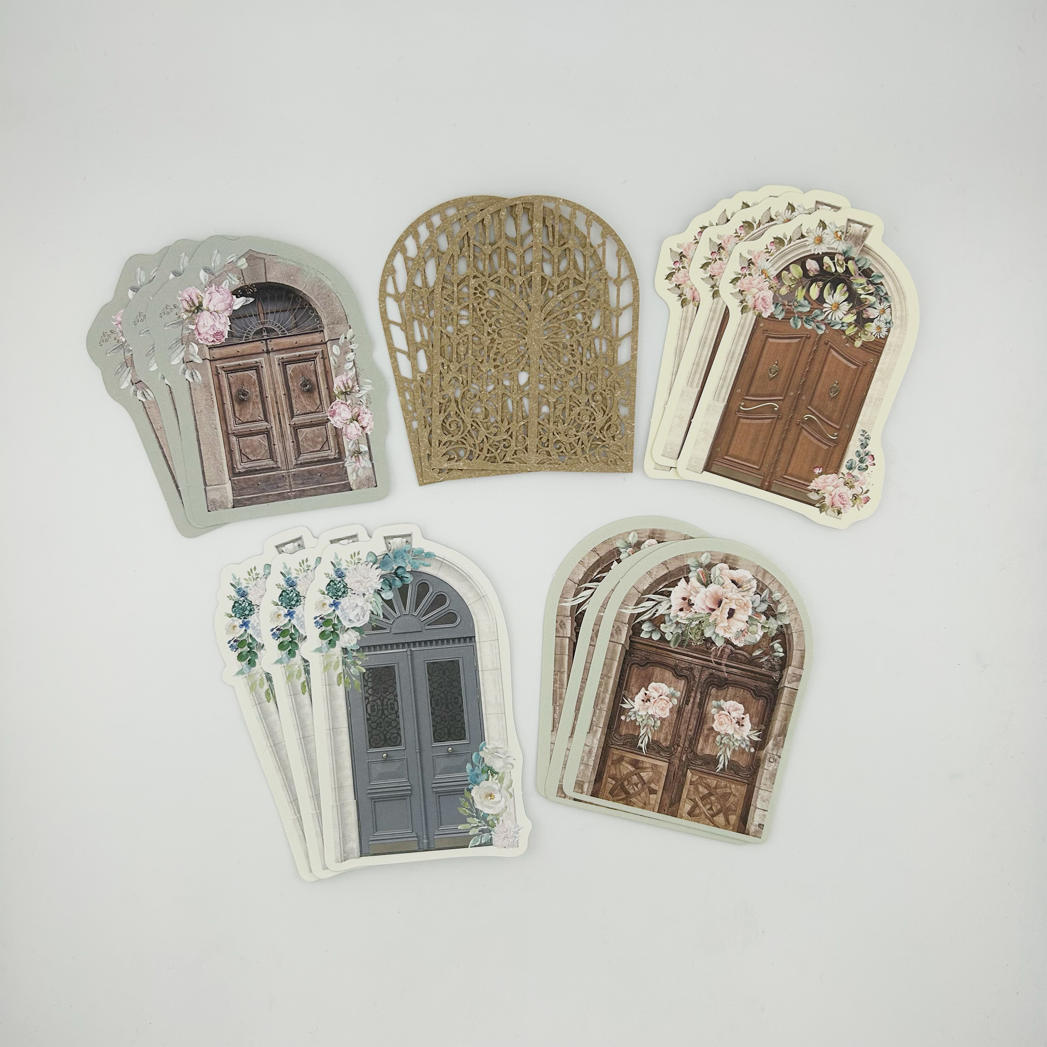 Puertas Decorativas x15 Ref. Café