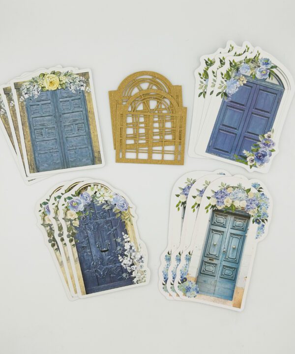 Puertas Decorativas x15 Ref. Azul