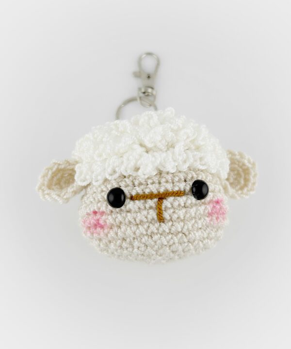 Llavero Ovejita en Crochet