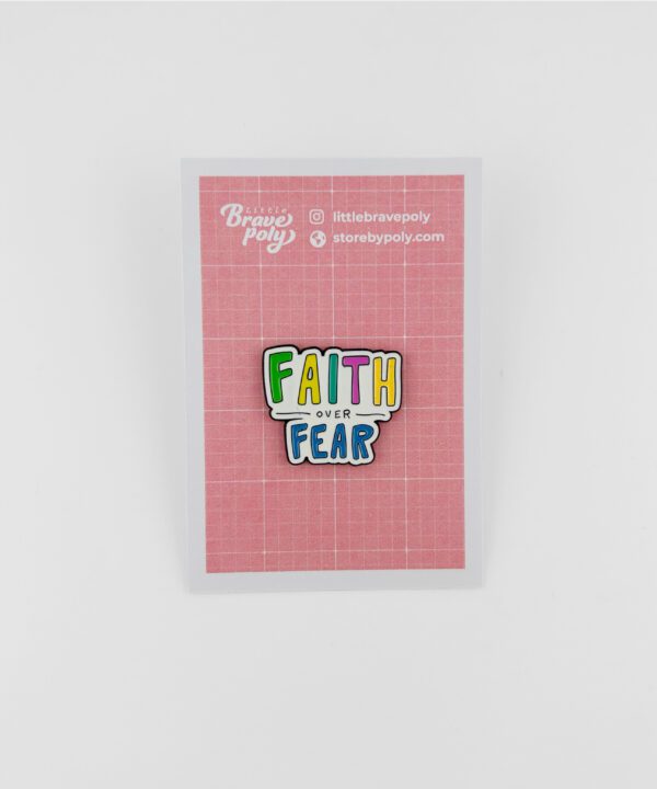 Pin Faith Over Fear