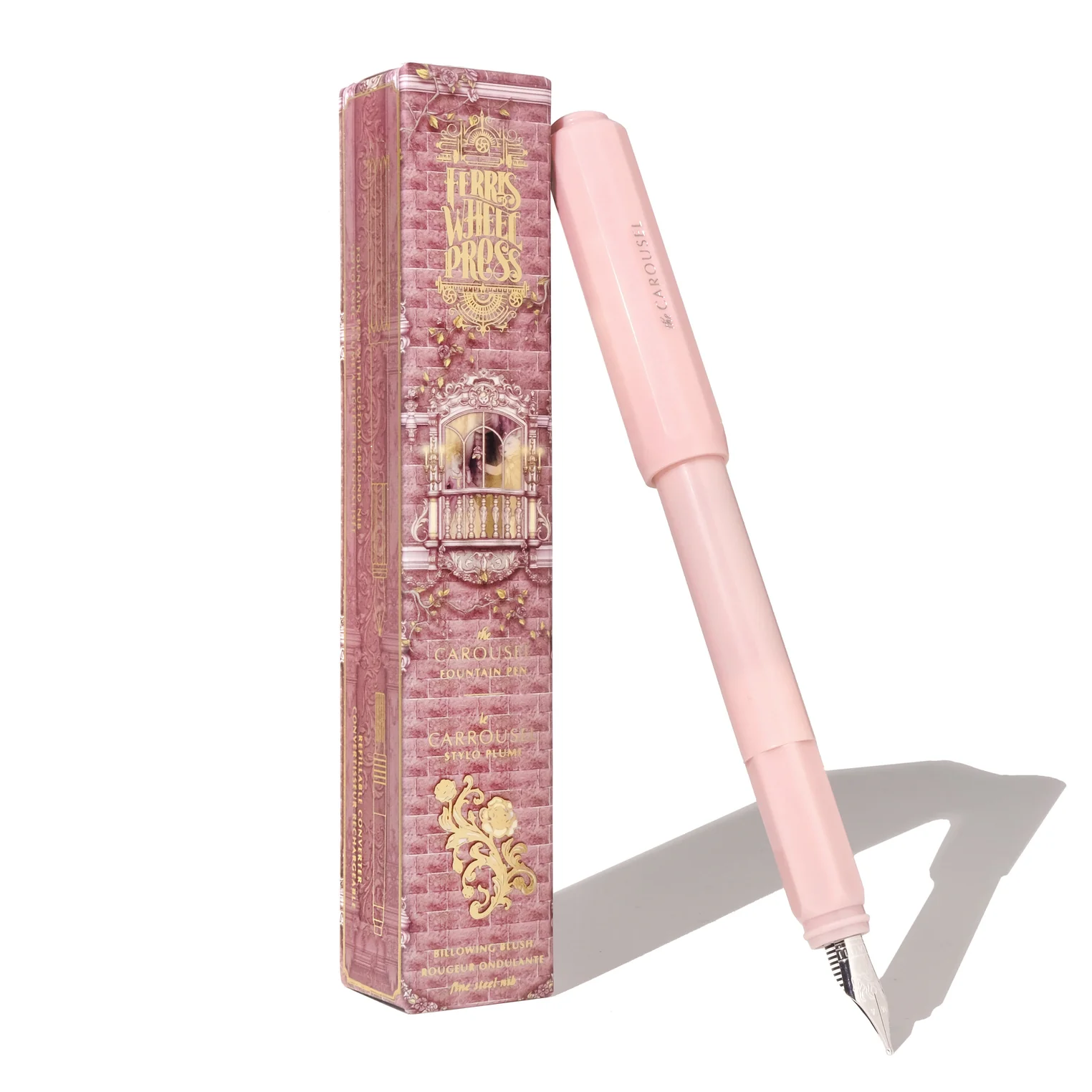 Pluma Ferris Wheel Press Ref. Billowing Blush Medium Nib
