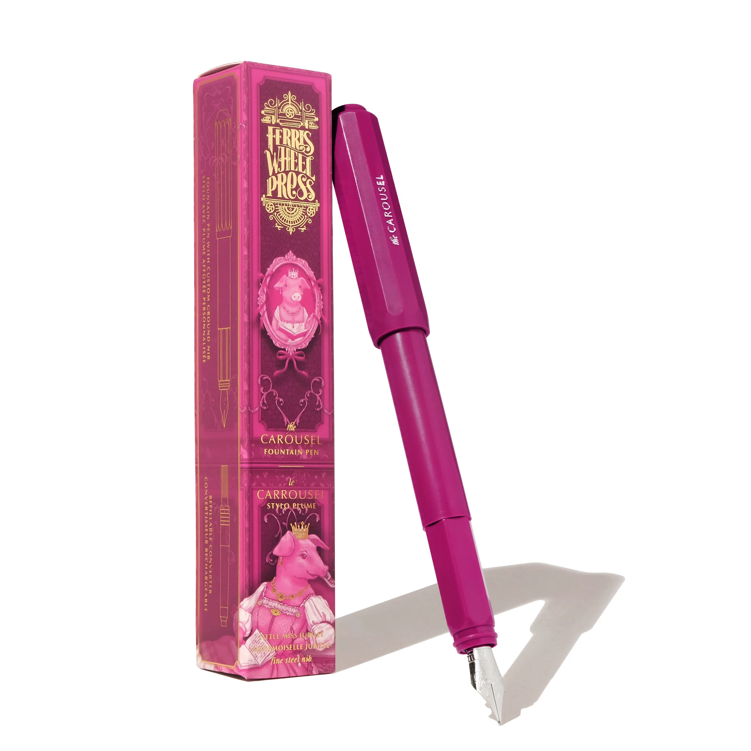 Pluma Ferris Wheel Press Ref. Little Miss Jubilee Fine Nib