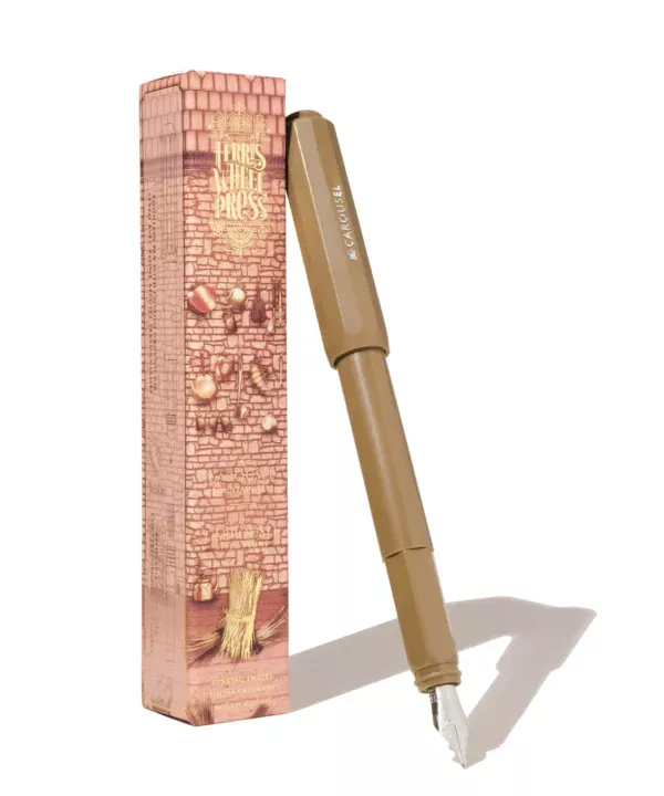 Pluma Ferris Wheel Press Ref. Oinking Embers Medium Nib