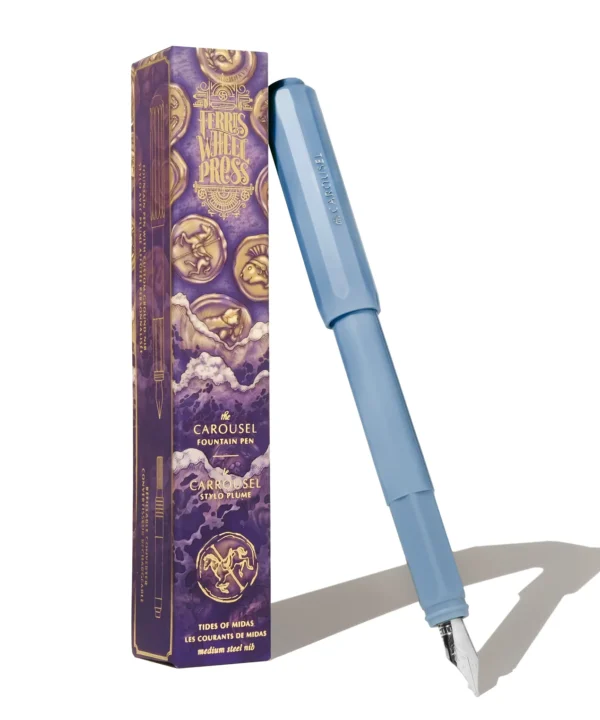 Pluma Ferris Wheel Press Ref. Tides of Midas Fine Nib