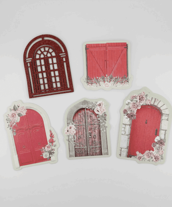 Puertas Decorativas x15 Ref. Rojas