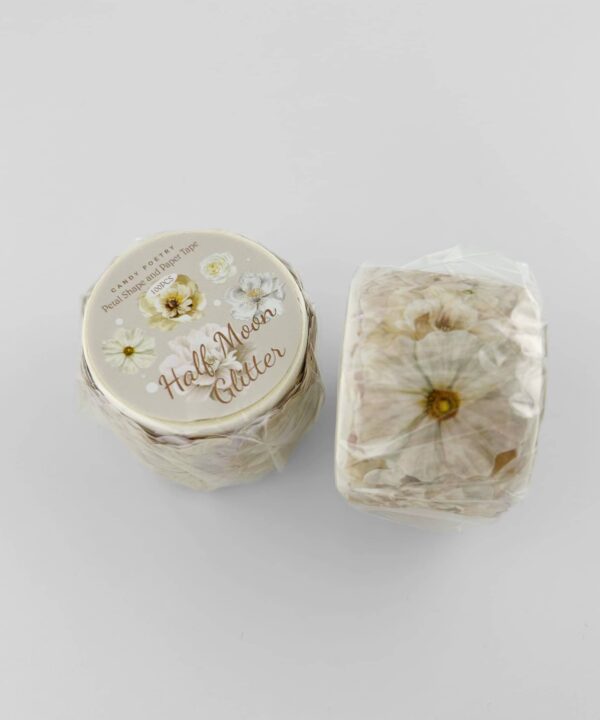 Washitape Ref. White Flowers x100