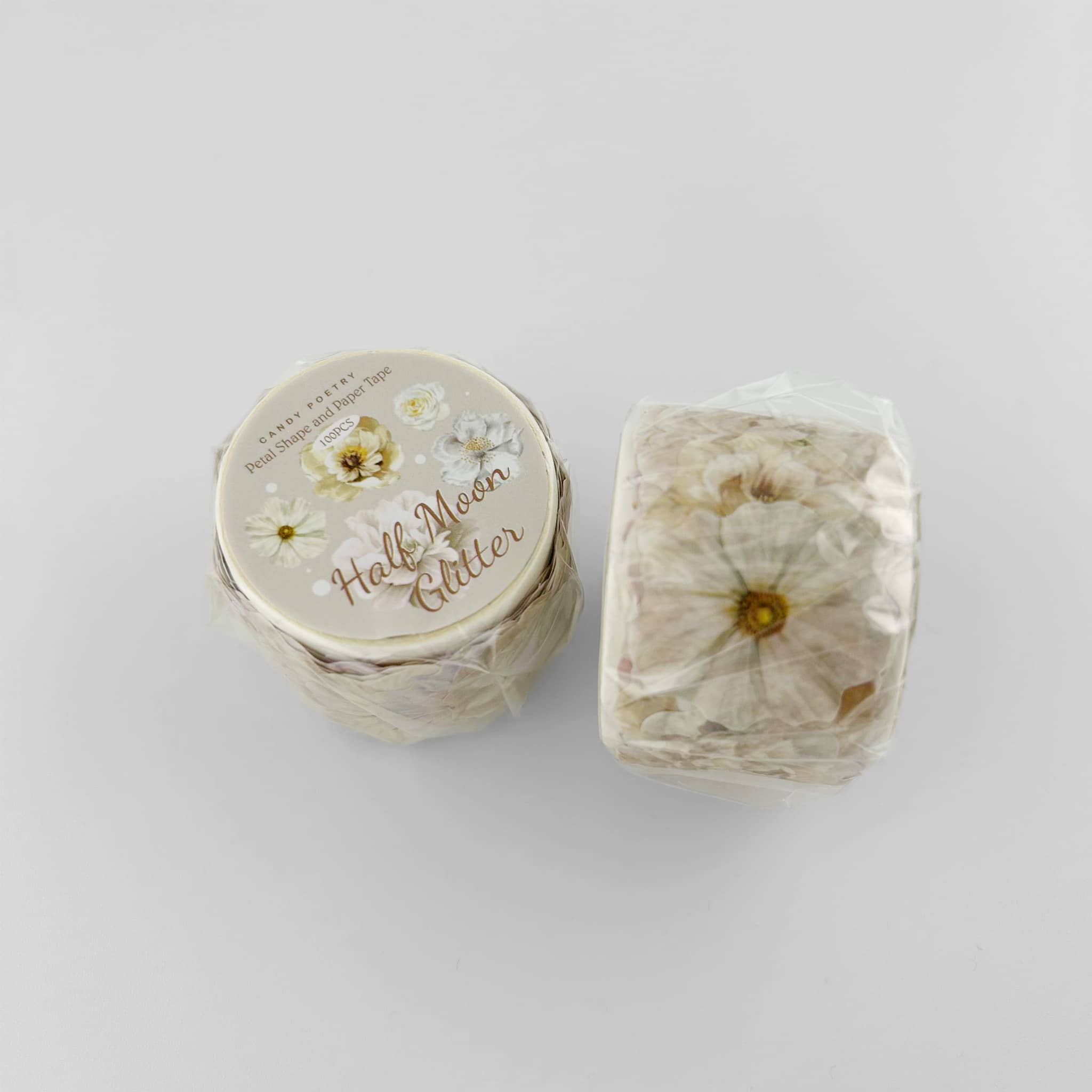 Washitape Ref. White Flowers x100