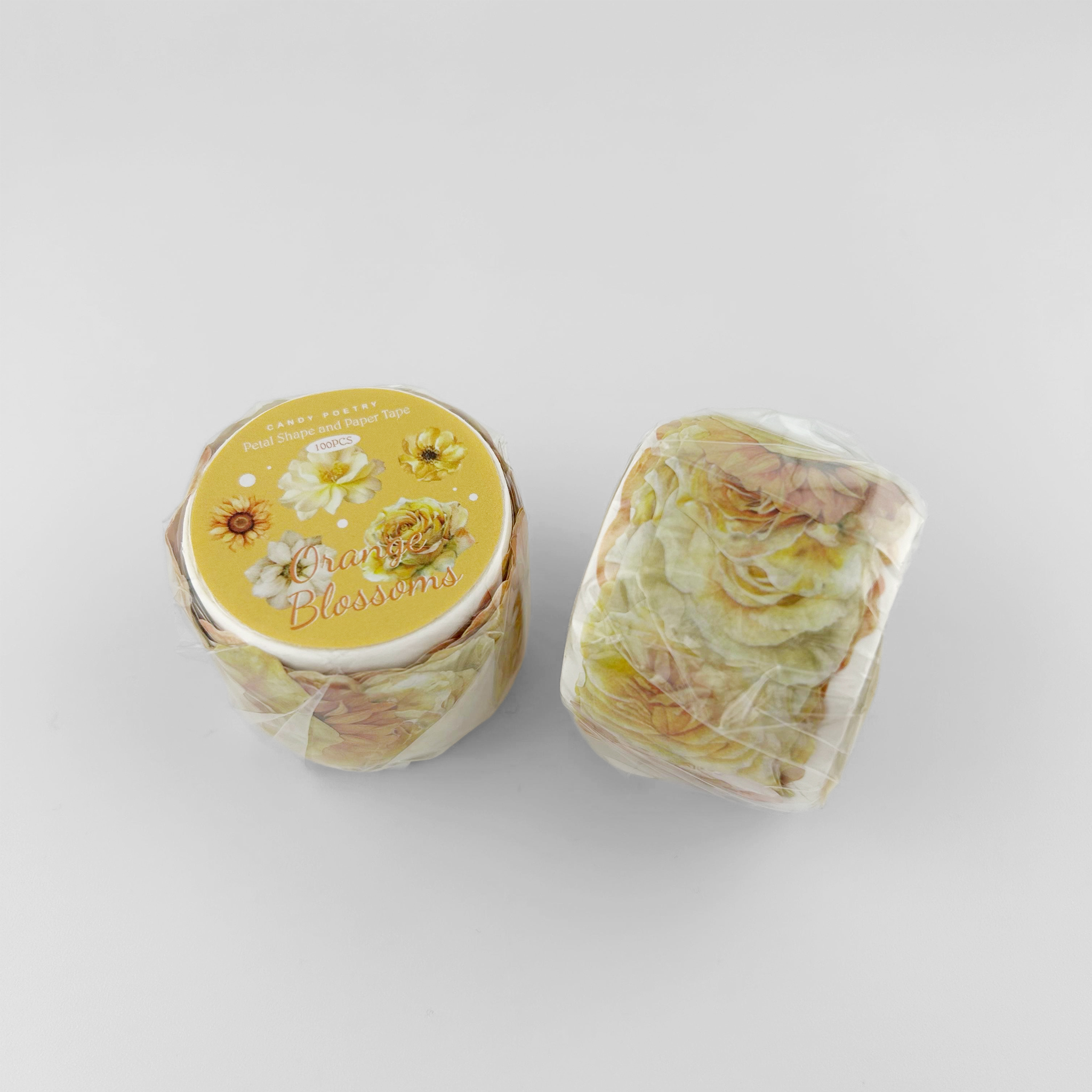 Washitape Ref. Yellow Flowers x100