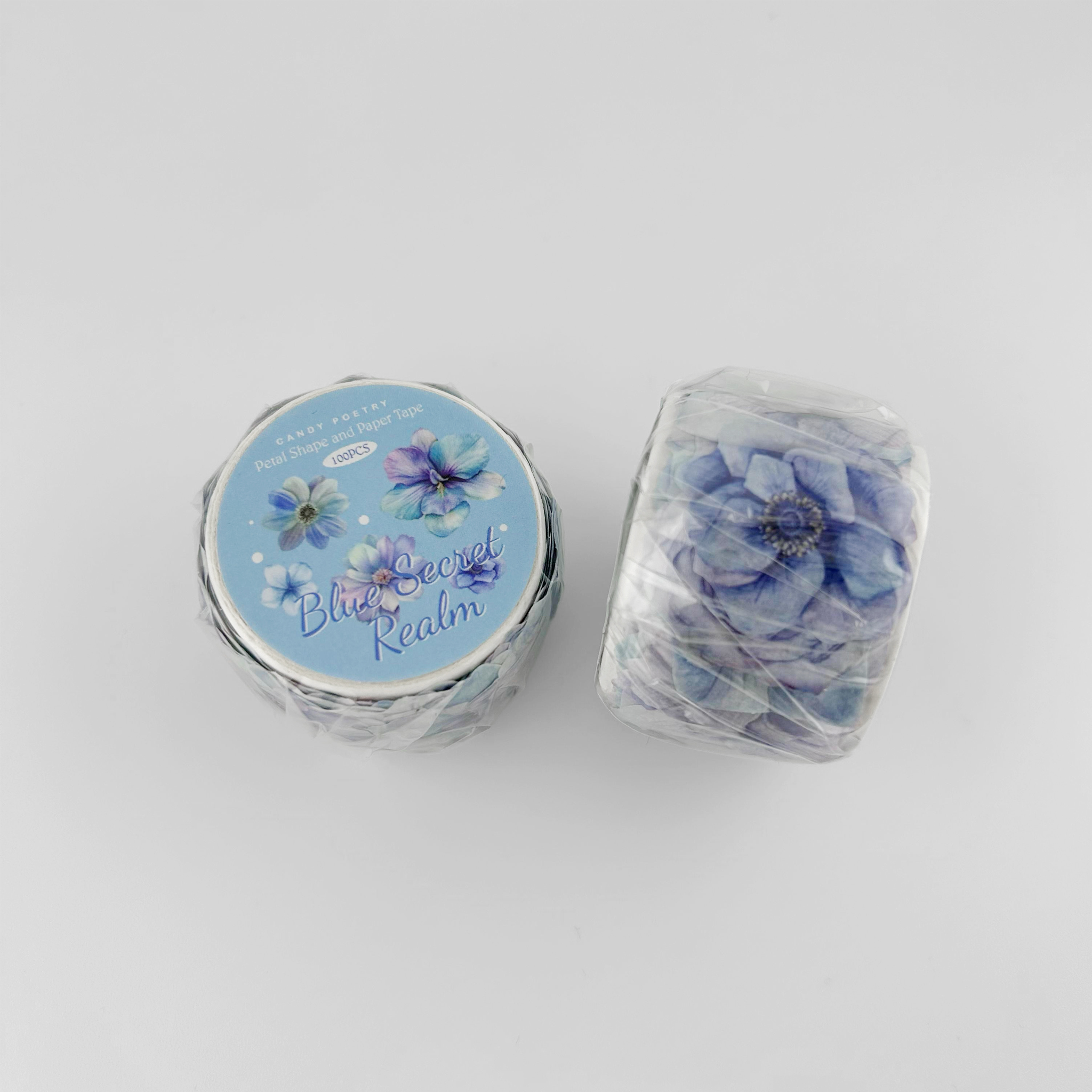 Washitape Ref. Blue Flowers x100