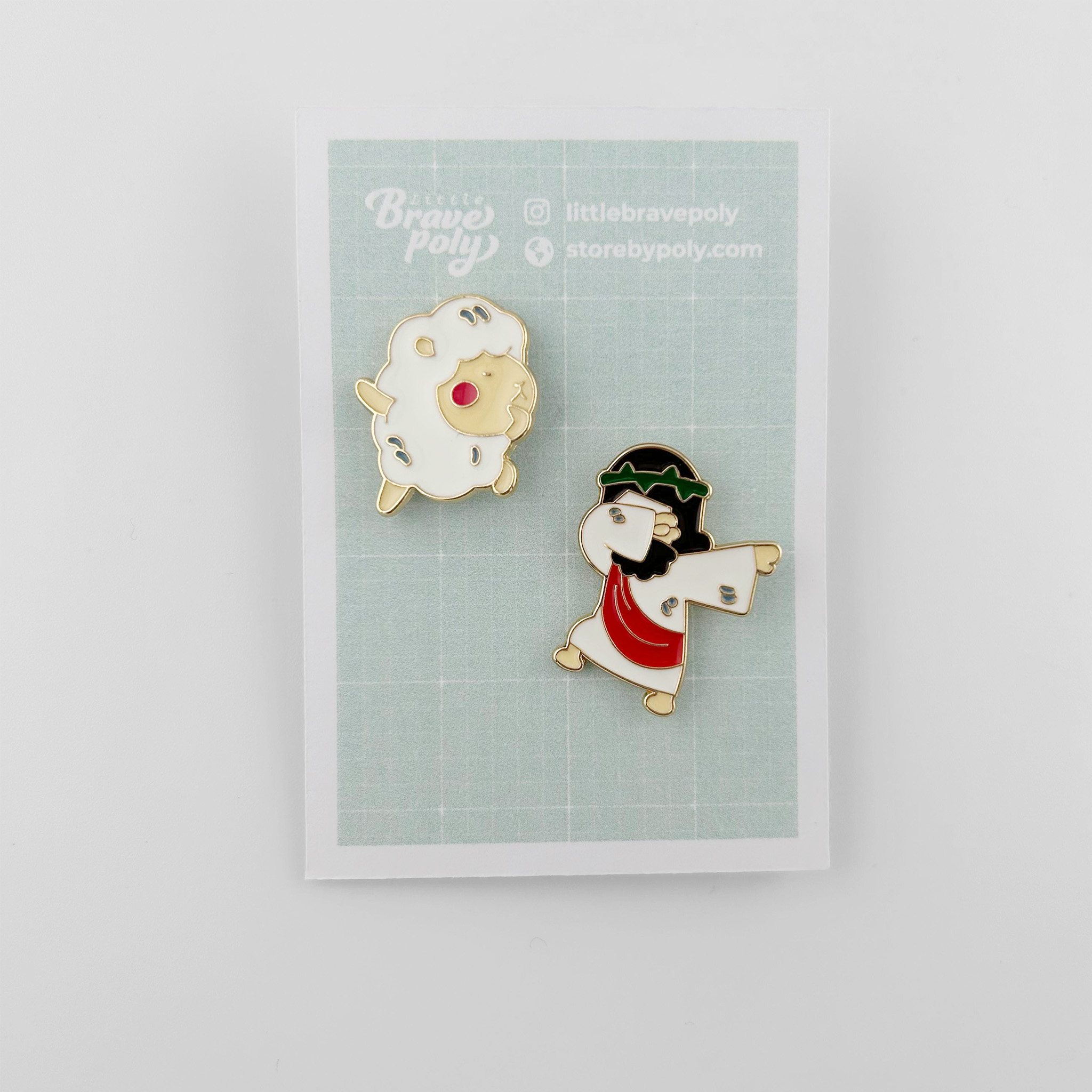 Pin Jesús y Ovejita