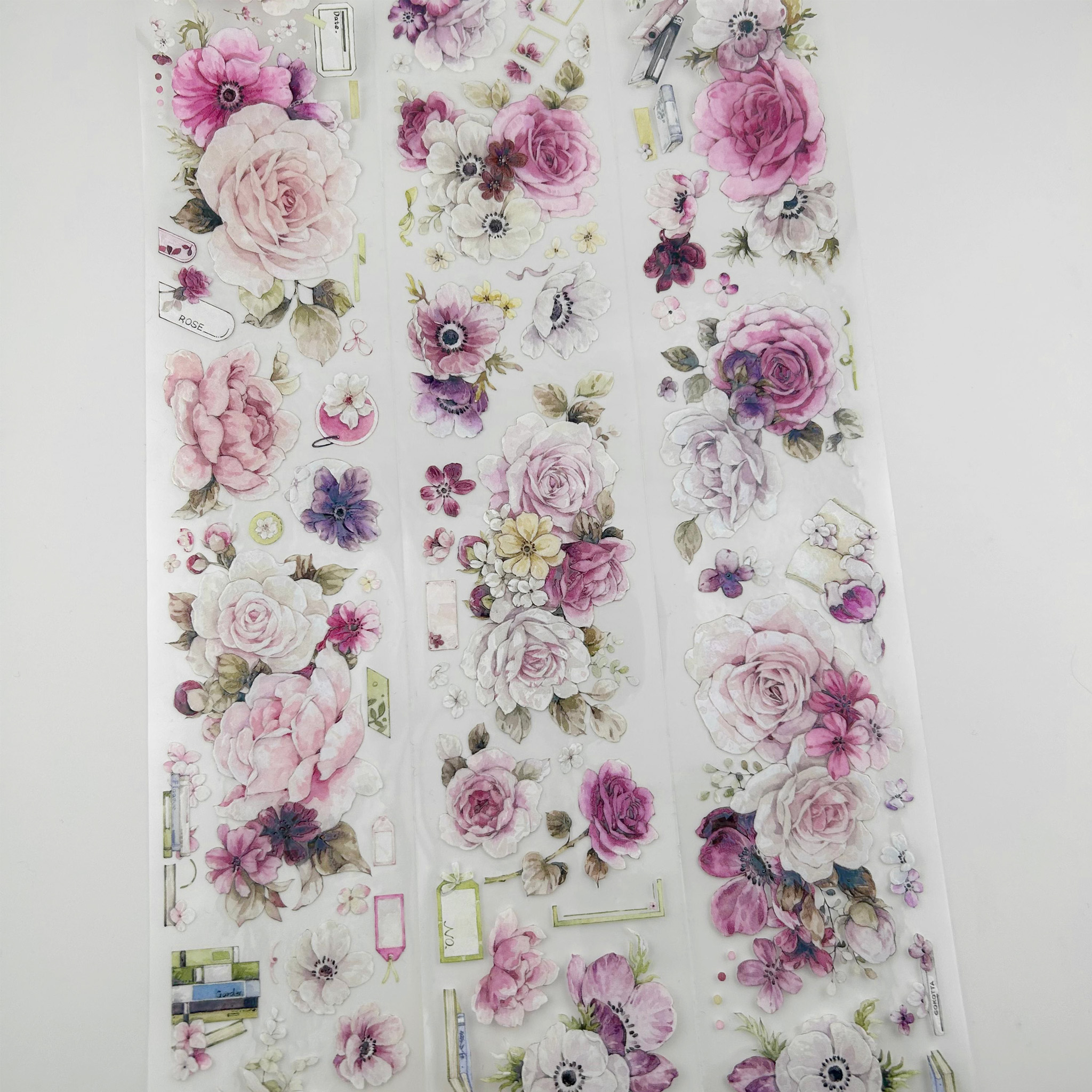 Washitape PET Ref. Beauty Rose x 1mt