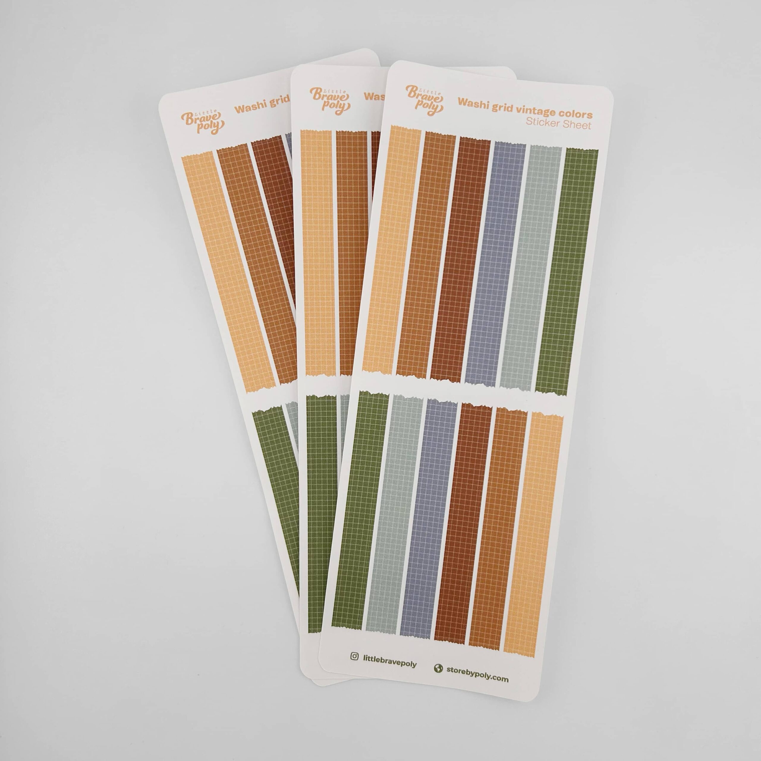 Washi Sticker Sheet Ref. Vintage Washitape