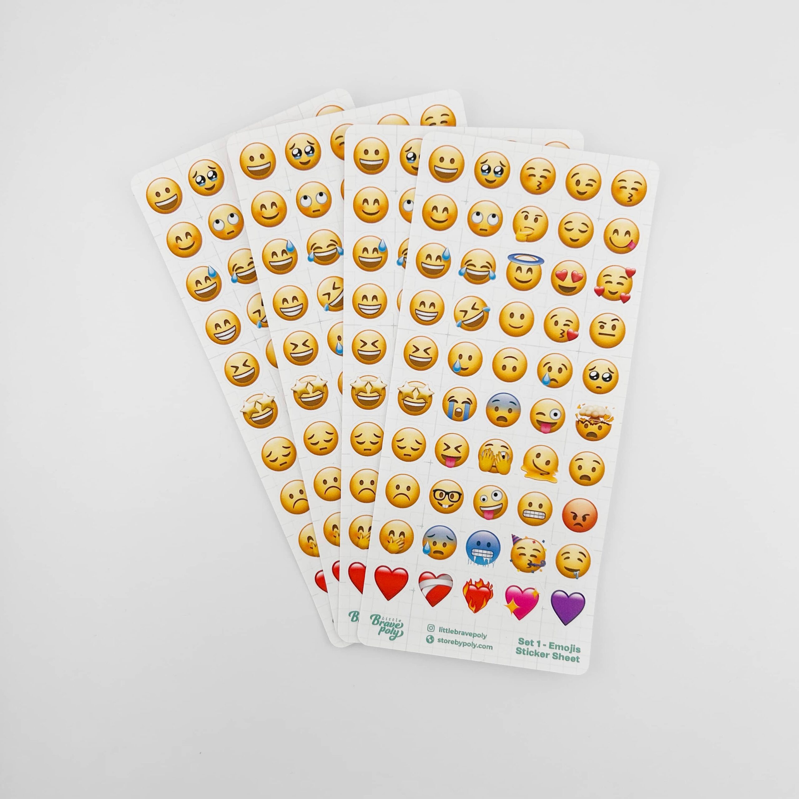 Sticker Sheet Ref. Emojis x50
