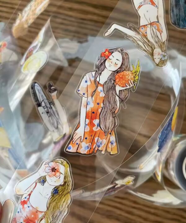 Washitape PET Ref. DingDing Studio Lovely x 1mt