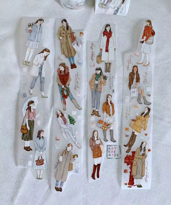 Washitape PET Ref. Katkreates Autumn & Winter x 1mt