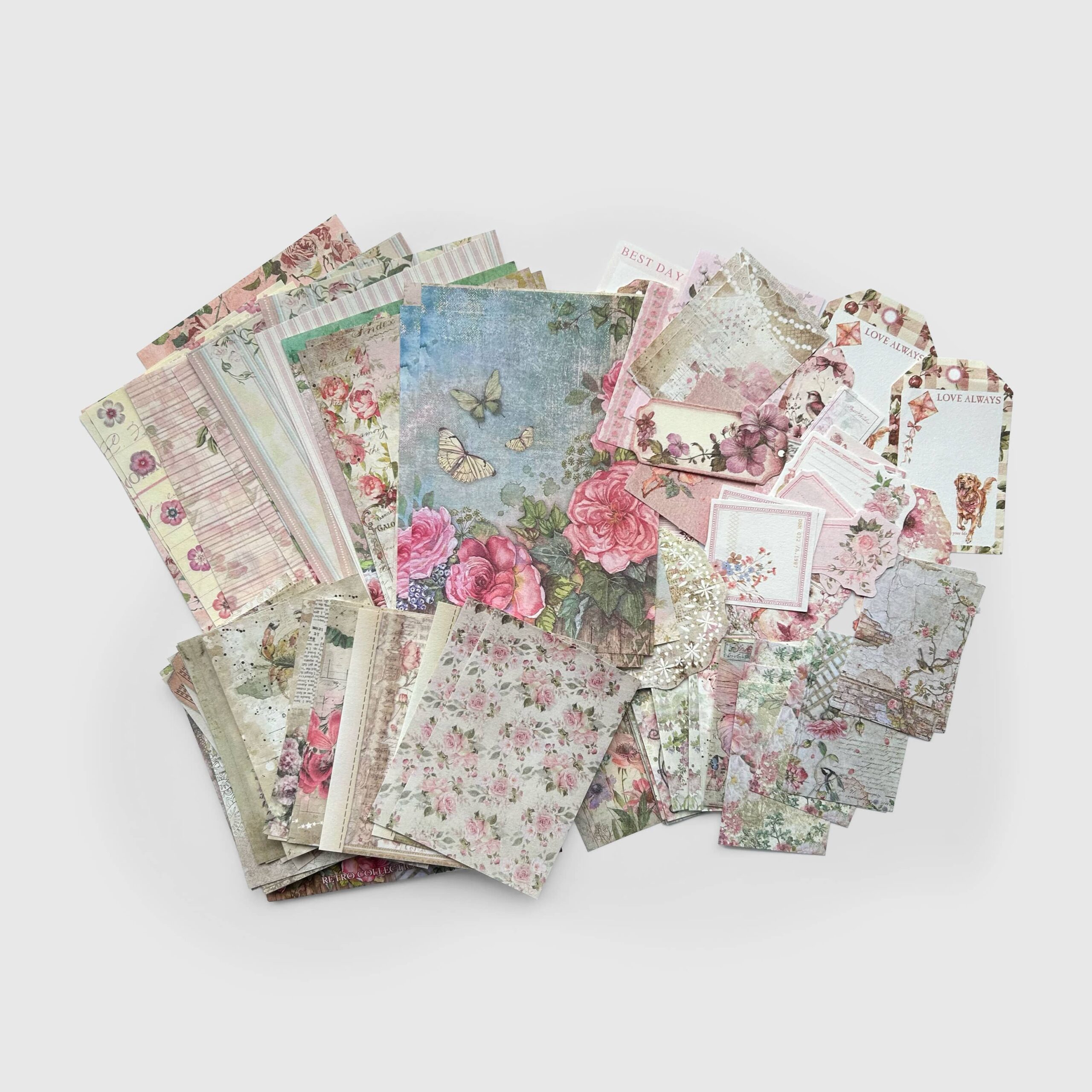 Papeles Sweet Garden x100