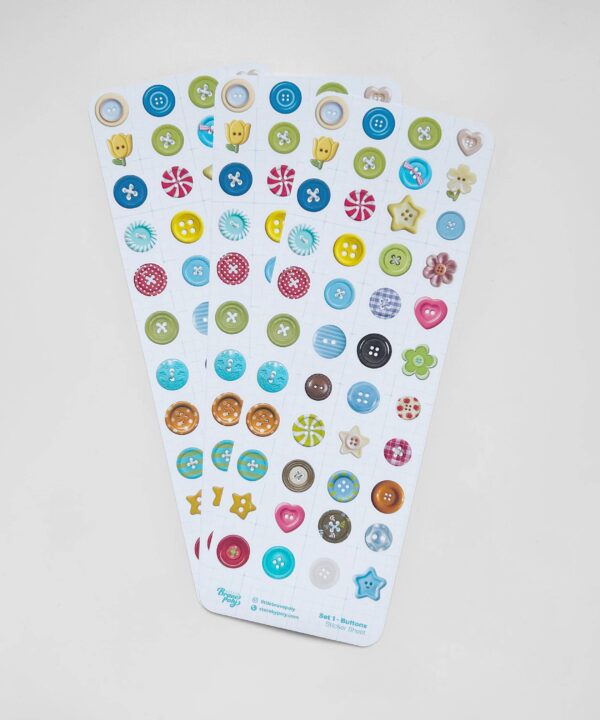 Sticker Sheet Ref. Buttons