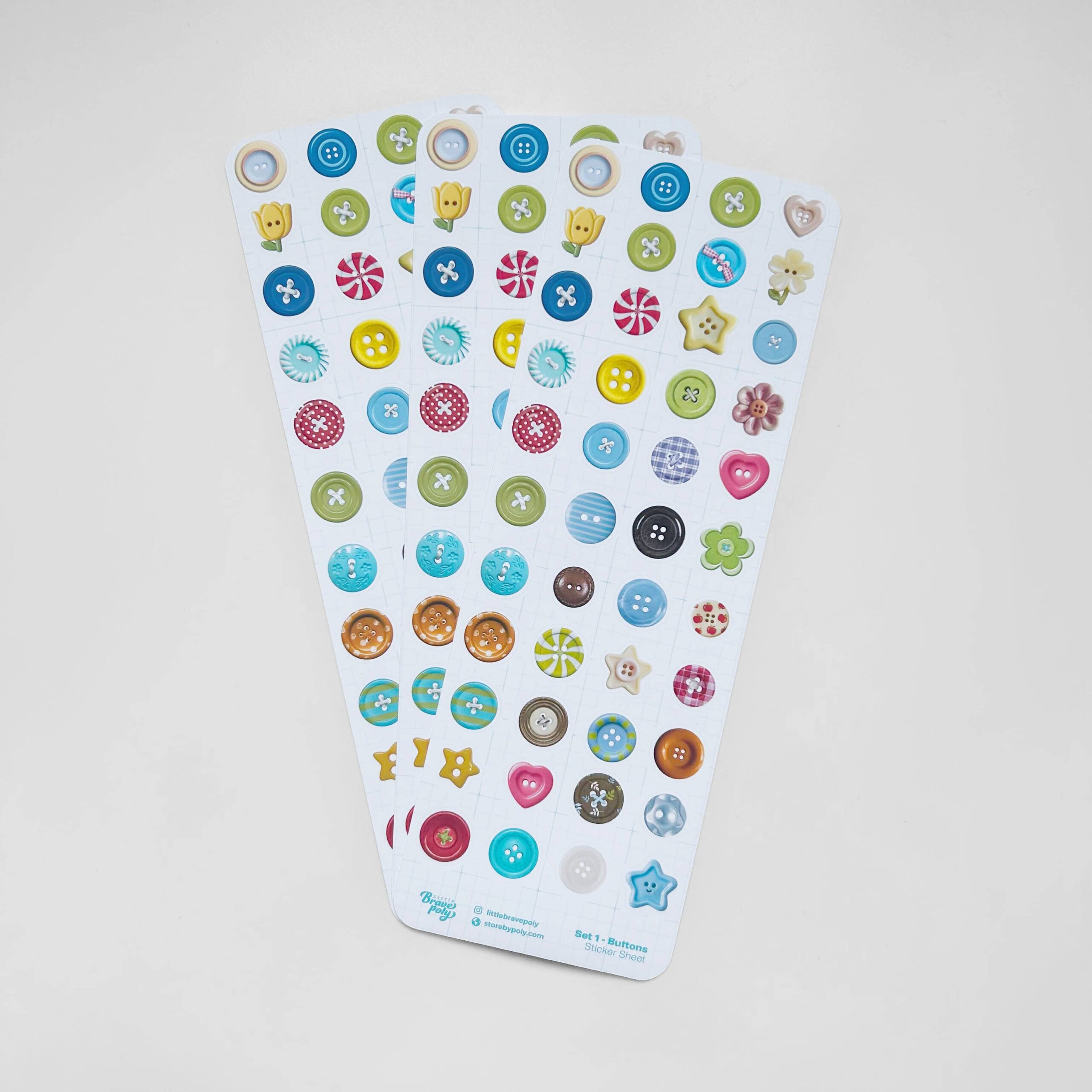 Sticker Sheet Ref. Buttons