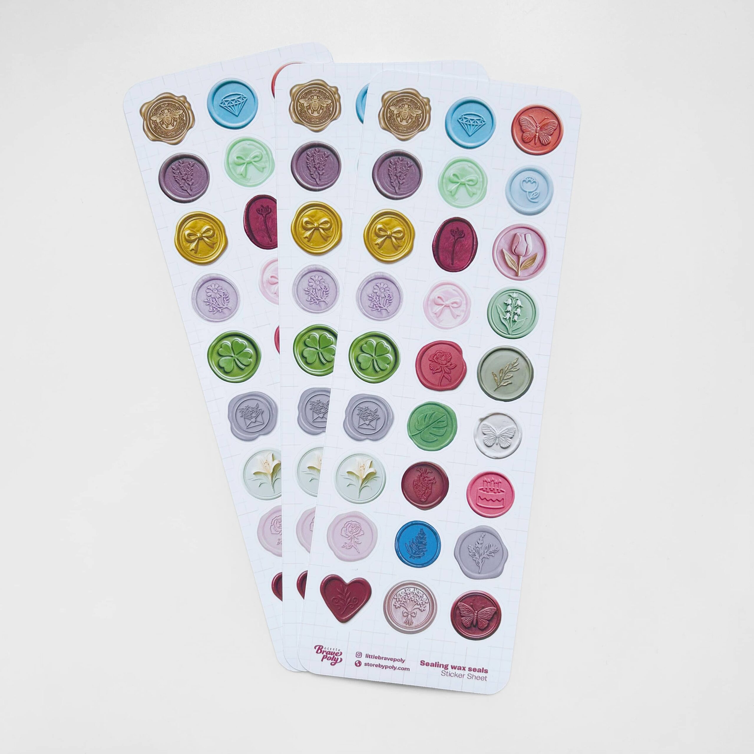 Sticker Sheet Ref. Wax Seals