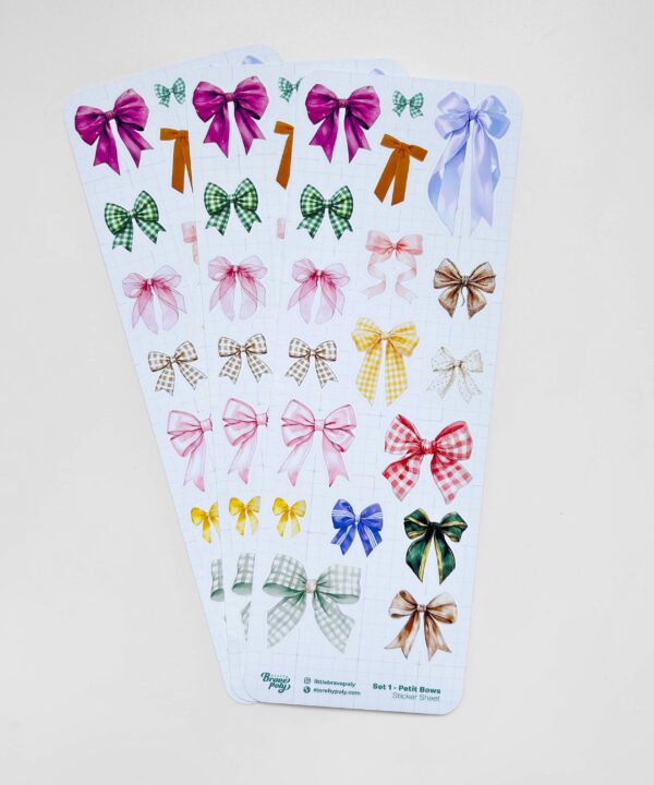 Sticker Sheet Ref. Petit Bows
